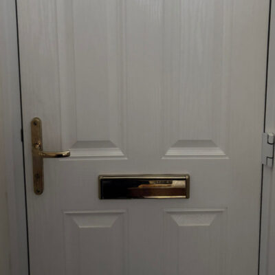 Replace letterbox on composite doors