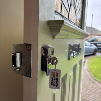 Door lock change moving home