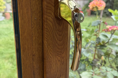 Chichester Brass uPVC window handleset