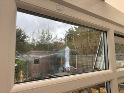 Replace misty window sealed unit [city]
