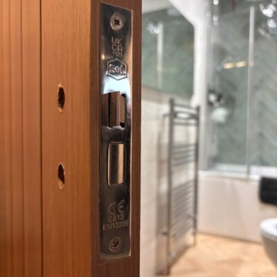 Install bathroom lock & handle in [city]