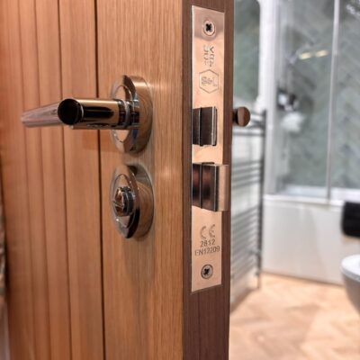 Bathroom door thumbturn lock [city]