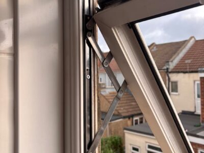 Install window hinges [city]