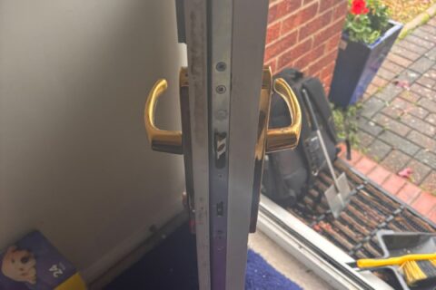 Fix seized uPVC Door near Waterlooville