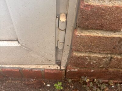 Replace old front door hinges in [city]