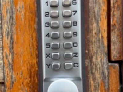 Change code on communal keypad lock in [city]