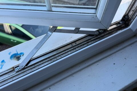 New uPVC window hinges in Pulborough